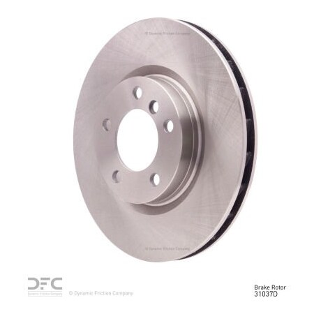Dynamic Friction Co Disc Brake Rotor - 600-31037D 600-31037D